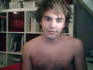 Boy Cums on Webcam